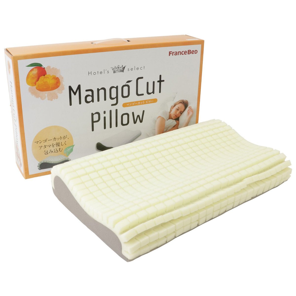 フランスベッド マンゴーカットピロー